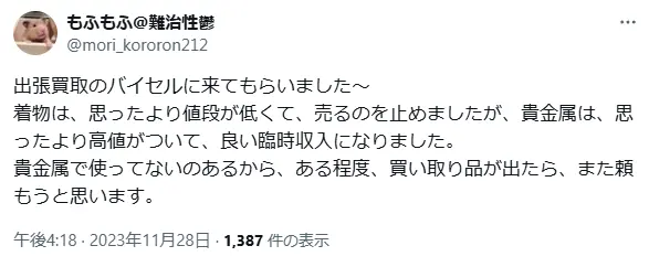 バイセル　X　ポスト